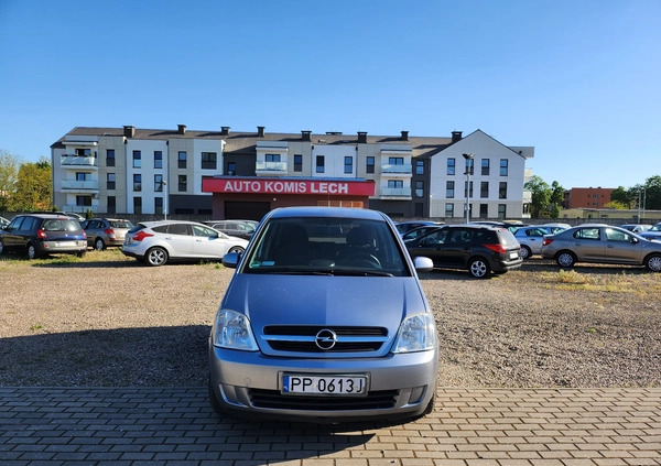 Opel Meriva cena 6900 przebieg: 212345, rok produkcji 2004 z Piła małe 466